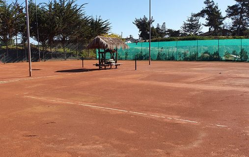 Estado de las canchas de tenis