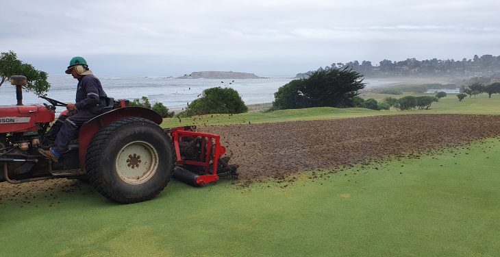 Galería de imágenes - Aireación de greens y fairways