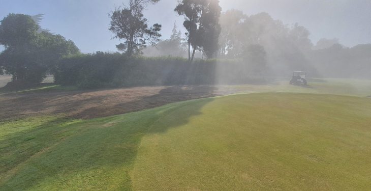 Galería de imágenes - Avance de los trabajos en la cancha de golf (agosto)