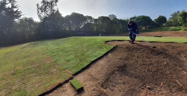 Galería de imágenes - Avance de los trabajos en la cancha de golf