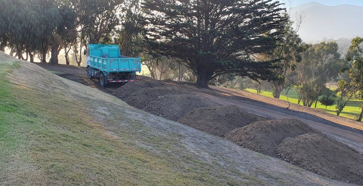 Galería de imágenes - Avance de los trabajos en la cancha de golf