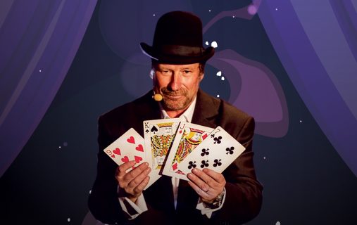 Ven a vivir una noche de magia con Aldo Duce