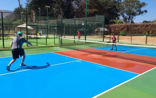 Primeros jugadores de Pickleball