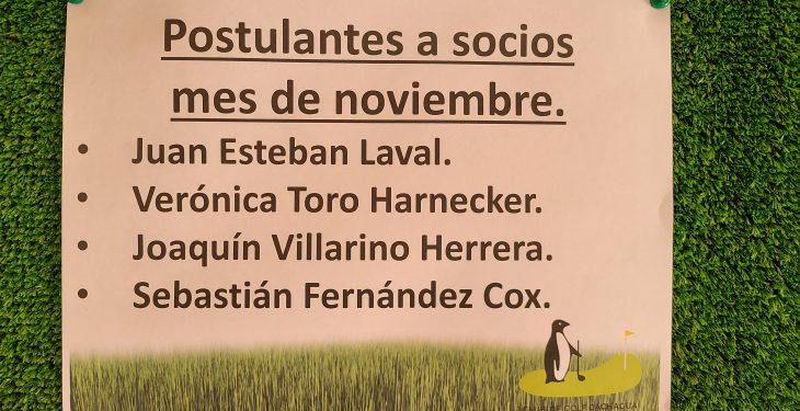 Galería de imágenes - Nuevos socios