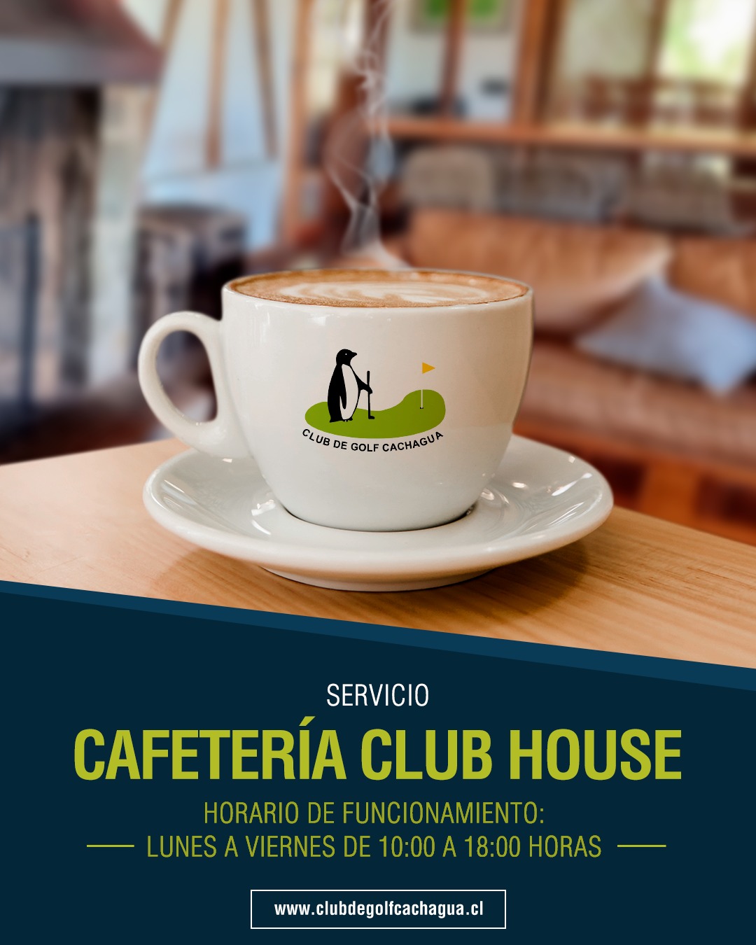 Habilitamos el servicio de cafetería en el Club House