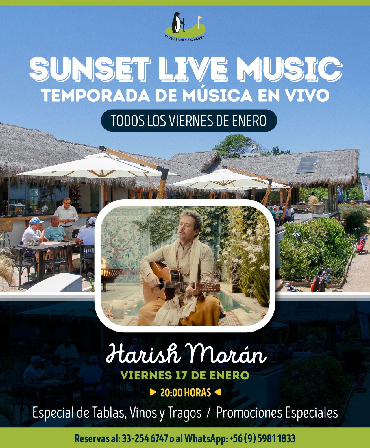 Sunset Live Music: Harish Morán