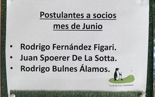 Nuevos socios